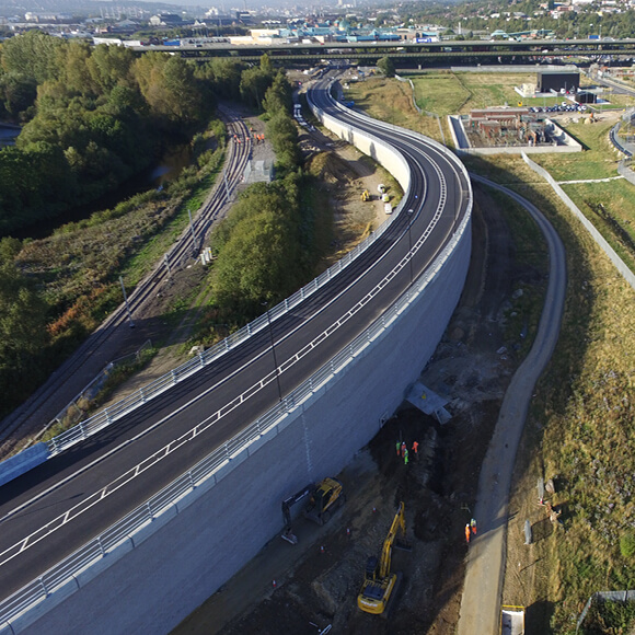 Image of Beneficiile structurilor de sprijin cu geogrila și geotextil
